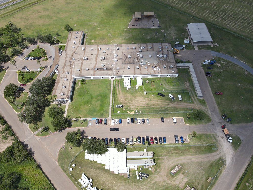Valley Baptist Church Complex commercial roofing project Raymondville, Tx
